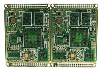 8层半孔密线路PCB